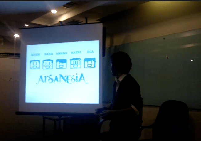 Pitching Arsanesia di Projcet Eden, 2011