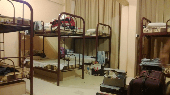 penampakan hostel