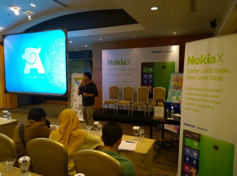 Sesi launching di novotel hotel bandung