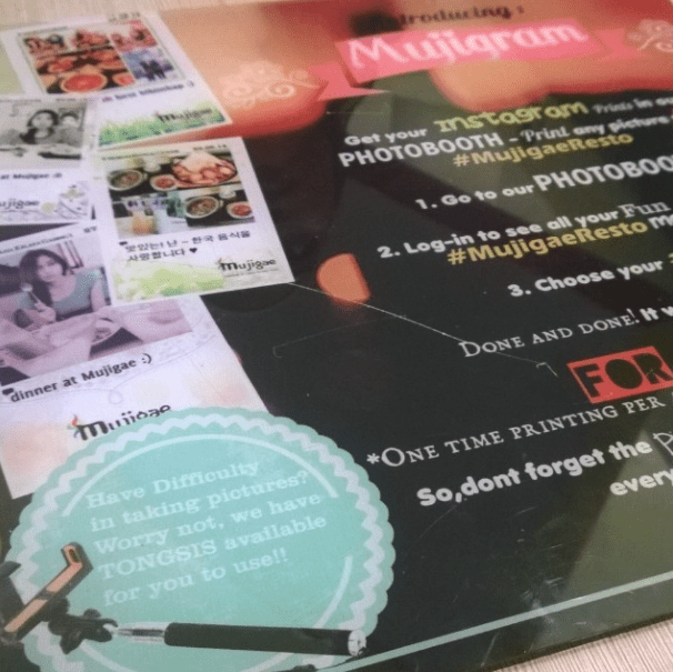 Restoran yang menyediakan tongsis