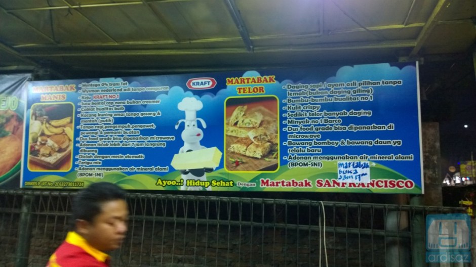 Kualitas spesial martabak san francisco