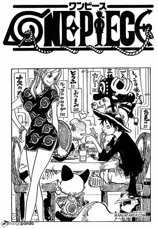 Tribute to Naruto from One Piece