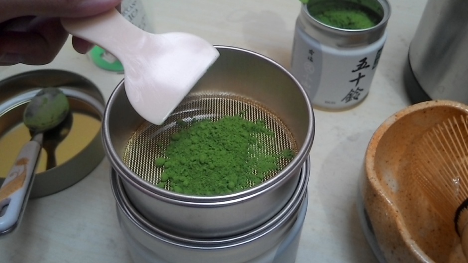Saring Bubuk Green Tea
