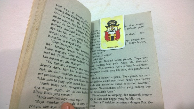 Pembatas Buku Magnet Pippo