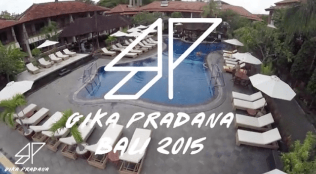 Videografi menggunakan Drone karya Gika Pradana