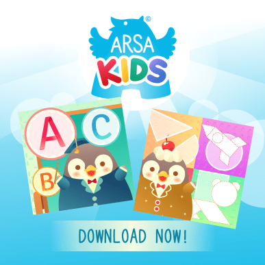 Dua game perdana Arsa Kids