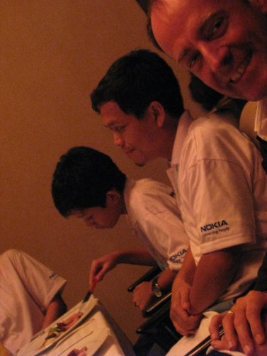 Pak Yusep dan anaknya